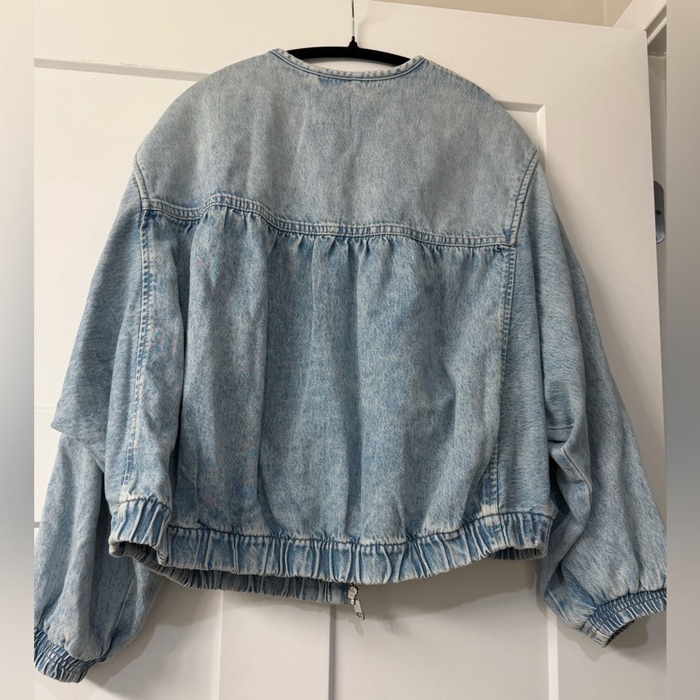 We The Free Layla Denim Jacket - Picture 10 of 16